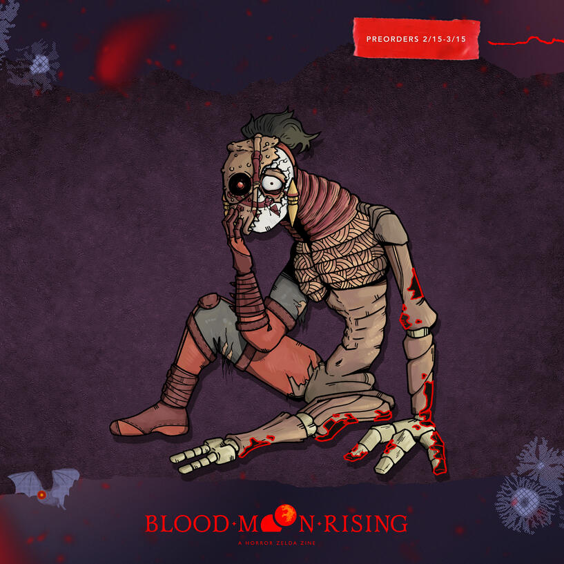 Blood Moon Rising Magnet