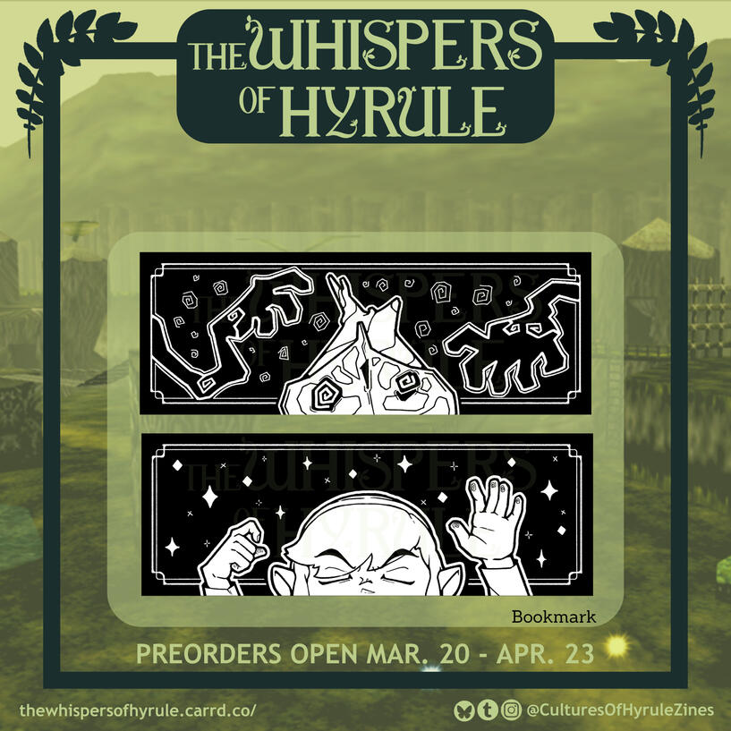 The Whispers of Hyrule Bookmark